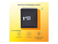 Yale elektronische kluis - met alarm - large - 390 x 350 x 360 mm - zwart - afbeelding 4 van  6