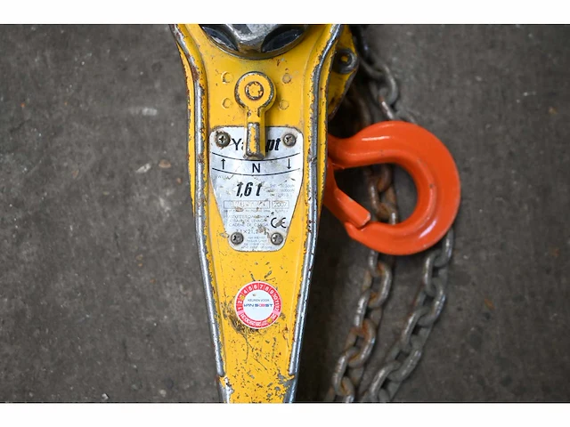Yale uno plus 1,6t kettingtakel - afbeelding 2 van  3