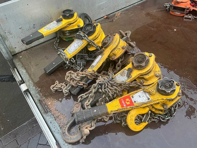 Yale unoplus 1.5ton rateltakel (5x) - afbeelding 7 van  9