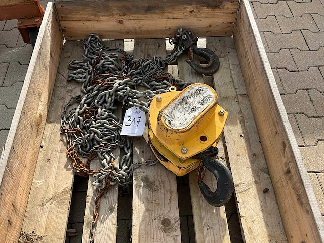 Yale vs iii kettingtakel - afbeelding 4 van  5