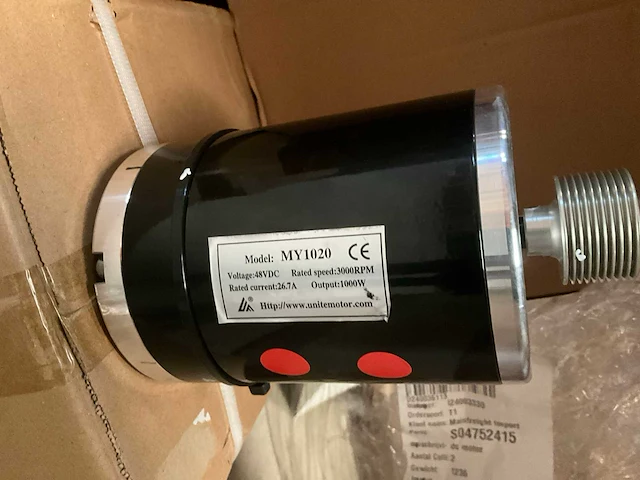 Yalu my1020 dc-motor (50x) - afbeelding 3 van  3