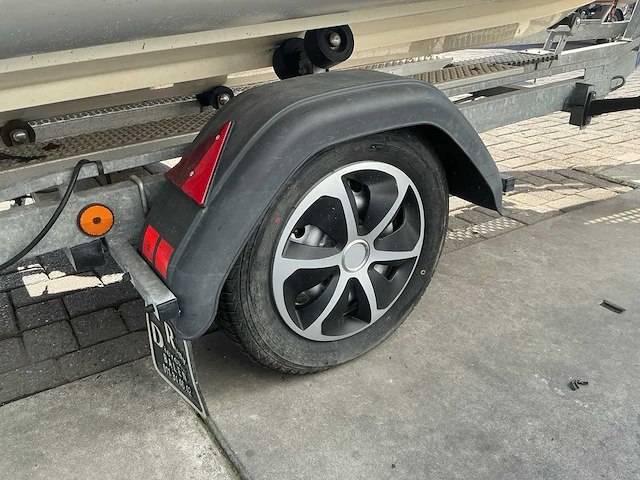 Yam 480r rib rubberboot met trailer. - afbeelding 18 van  25