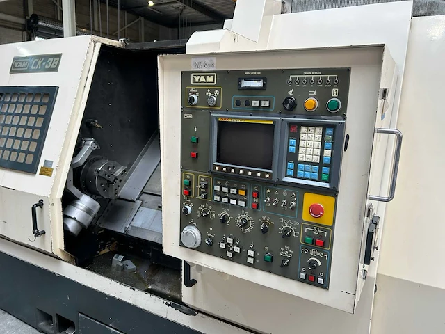 Yam, yang ironworks taiwan - ck-3b, 650x1220mm - cnc draaibank - 1991 - afbeelding 13 van  16