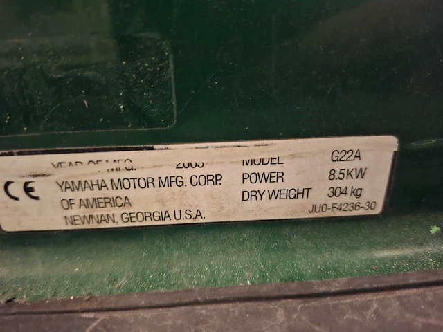 Yamaha - g22a - golfkar - afbeelding 6 van  8