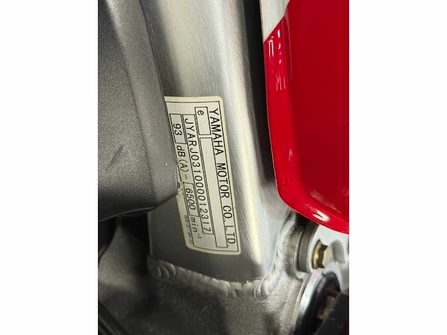 Yamaha - sport - r6 - motorfiets - 1999 - afbeelding 11 van  17
