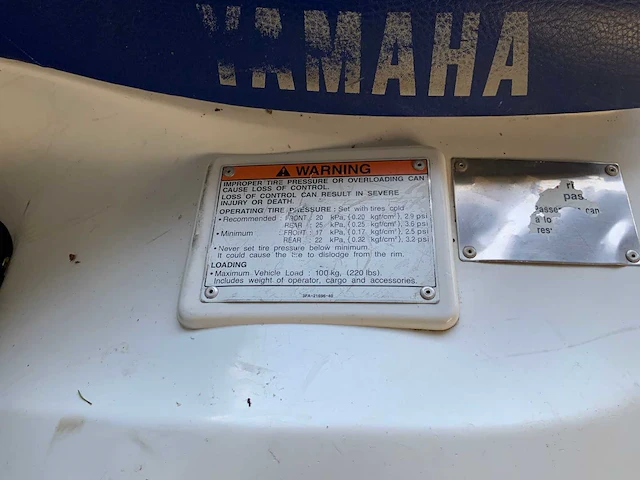 Yamaha breeze 125cc quad - afbeelding 2 van  10