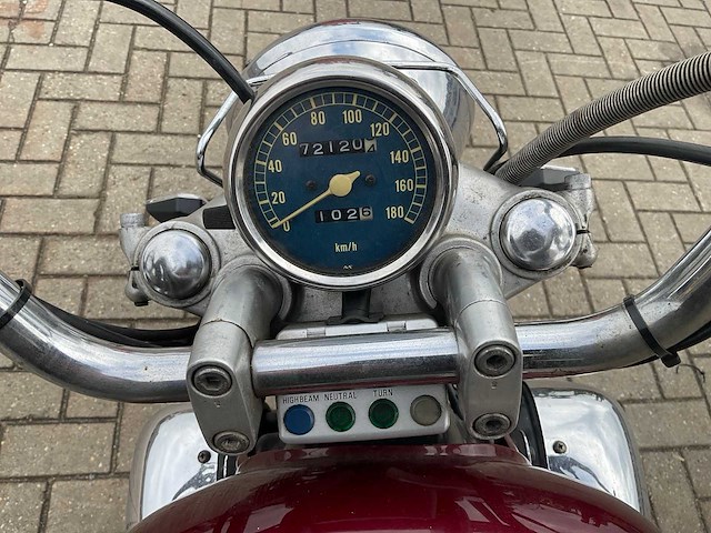 Yamaha chopper 2yl motorfiets - afbeelding 2 van  16