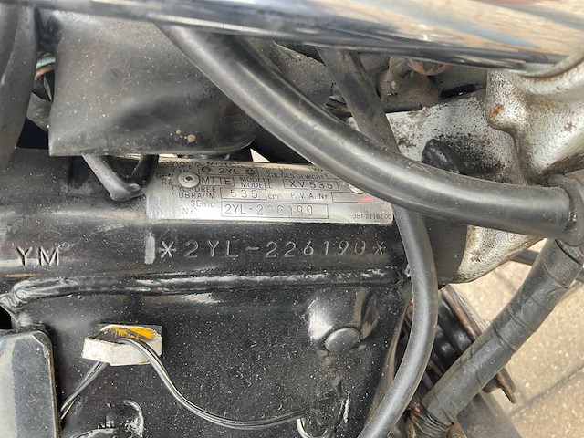 Yamaha chopper 2yl motorfiets - afbeelding 8 van  16