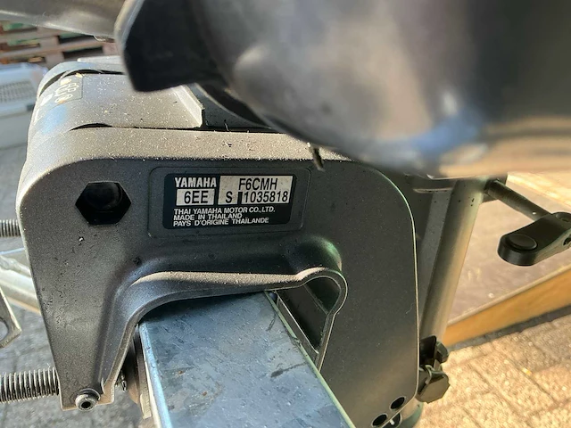 Yamaha fourstroke buitenboordmotor 6pk - afbeelding 10 van  11