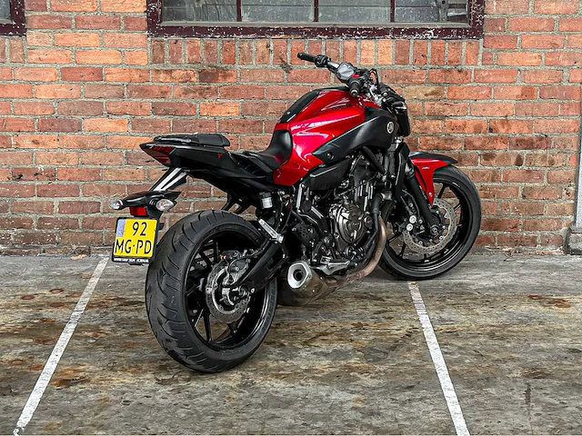 Yamaha mt-07 abs 689cc 2016 tour naked bike, 92-mg-pd motorfiets - afbeelding 15 van  41