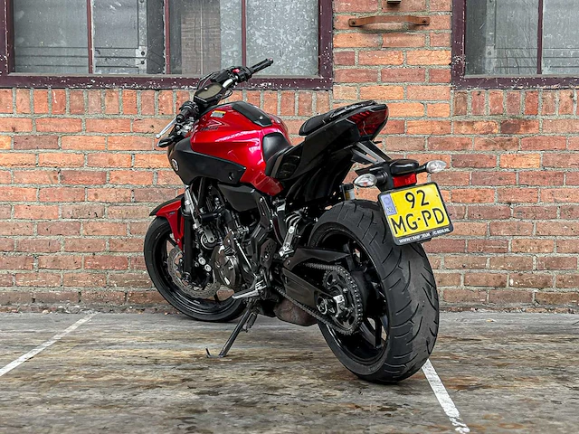 Yamaha mt-07 abs 689cc 2016 tour naked bike, 92-mg-pd motorfiets - afbeelding 24 van  41