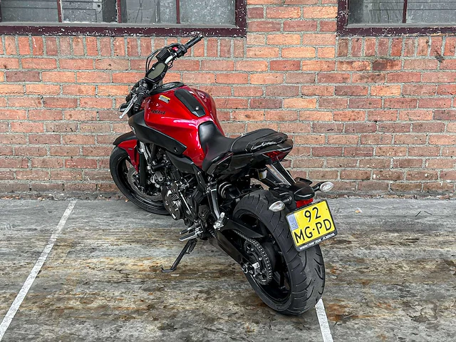 Yamaha mt-07 abs 689cc 2016 tour naked bike, 92-mg-pd motorfiets - afbeelding 25 van  41