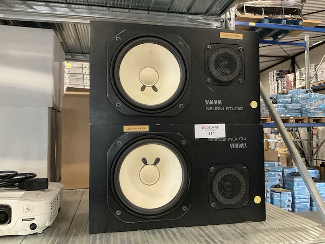 Yamaha ns-10m studio speakers (2x) - afbeelding 1 van  1