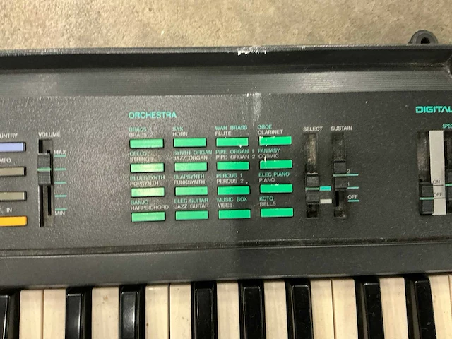 Yamaha psr-16 keyboard - afbeelding 6 van  10
