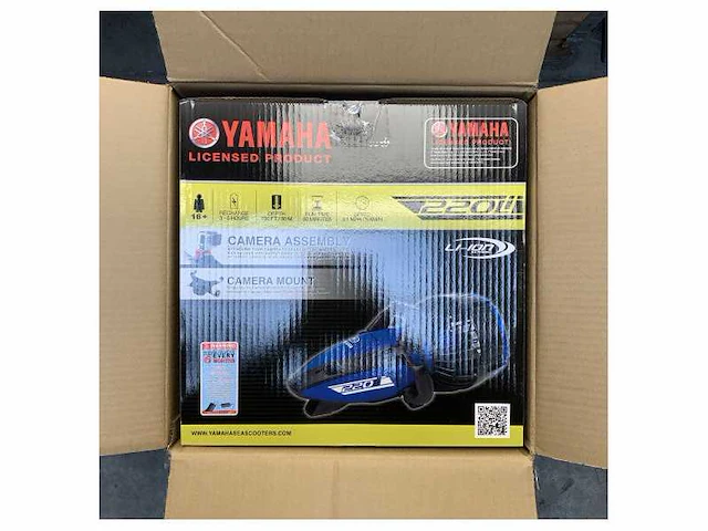 Yamaha sascooter 220 li underwater scooter blue - yme22220eu - afbeelding 5 van  7