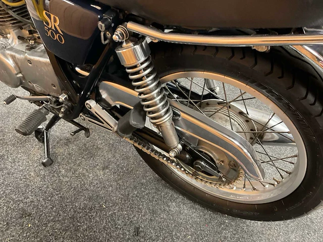 Yamaha sr 500 motorfiets - afbeelding 3 van  15