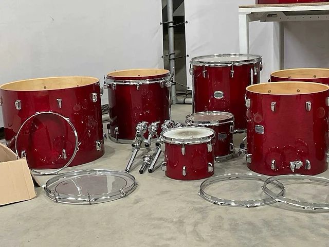 Yamaha stage custom all birch shell drumstel - afbeelding 9 van  15
