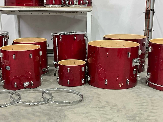 Yamaha stage custom all birch shell drumstel - afbeelding 10 van  15