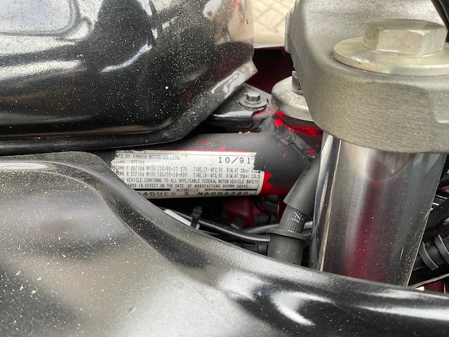 Yamaha tour xj600 motorfiets - afbeelding 7 van  16