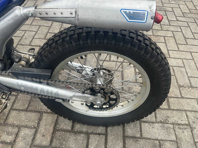 Yamaha trial 250cc motorfiets - afbeelding 4 van  14