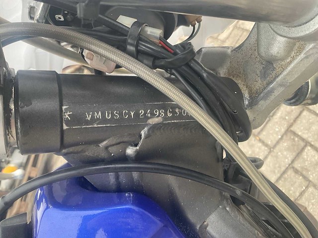 Yamaha trial 250cc motorfiets - afbeelding 6 van  14