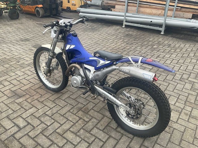 Yamaha trial 250cc motorfiets - afbeelding 9 van  14
