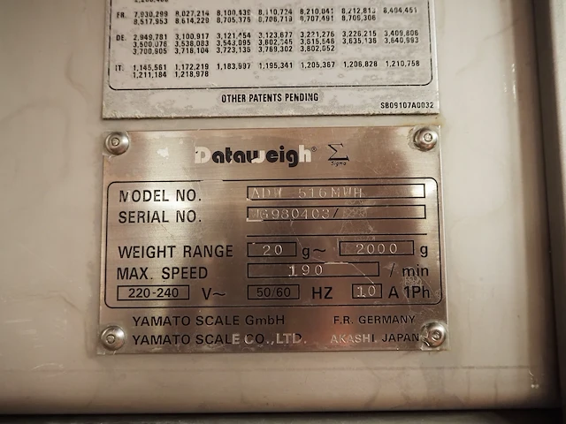 Yamato / dataweigh - afbeelding 8 van  8