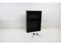 Yamazaki badkamer trolley tower zwart - afbeelding 5 van  6