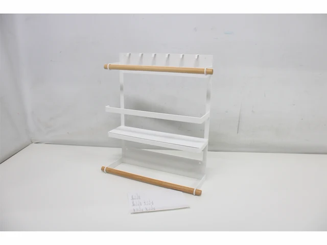 Yamazaki magnetisch keukenrekje koelkast tosca wit - afbeelding 5 van  5