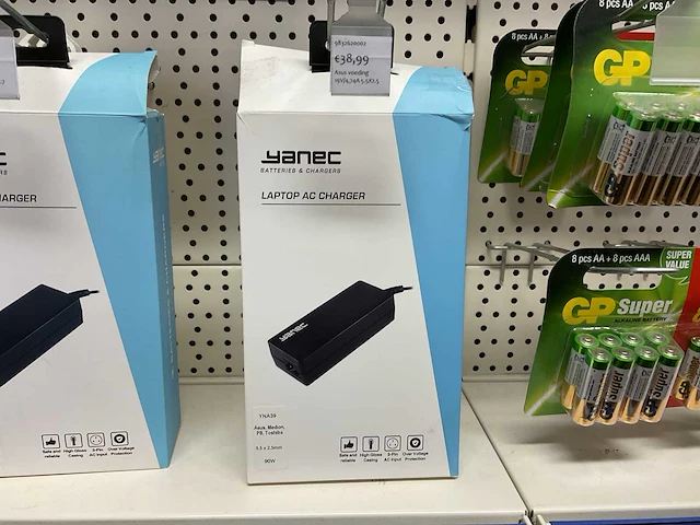 Yanec universele laptop lader (5x) - afbeelding 4 van  9