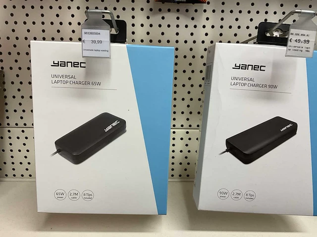 Yanec universele laptop lader (5x) - afbeelding 7 van  9