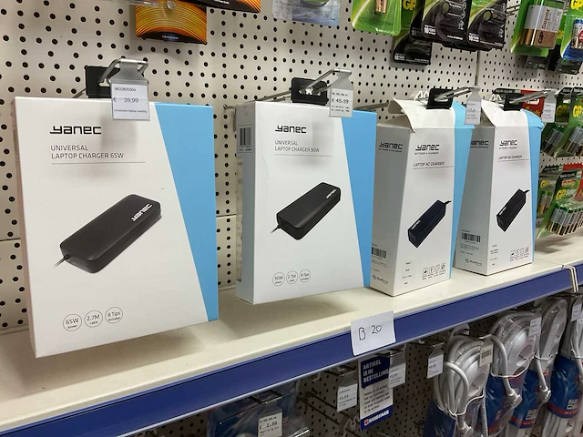 Yanec universele laptop lader (5x) - afbeelding 8 van  9