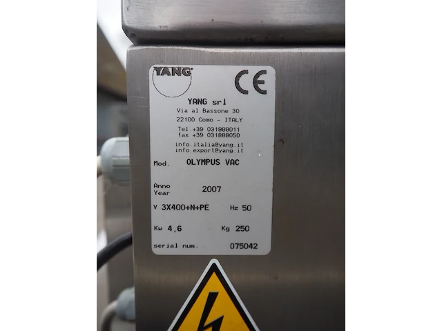 Yang srl - afbeelding 8 van  8