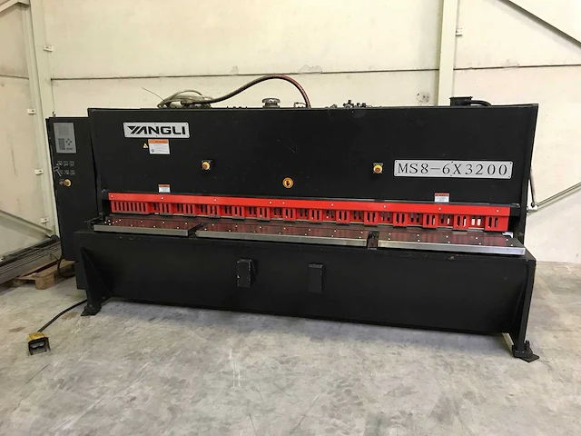 Yangli - ms8 - 6x3200 - cnc guillotine shears - afbeelding 4 van  11