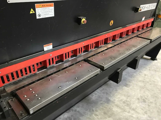 Yangli - ms8 - 6x3200 - cnc guillotine shears - afbeelding 6 van  11