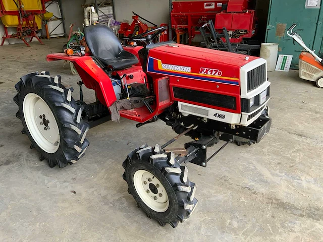 Yanmar fx17d smalspoor- en compacttractor - afbeelding 10 van  14