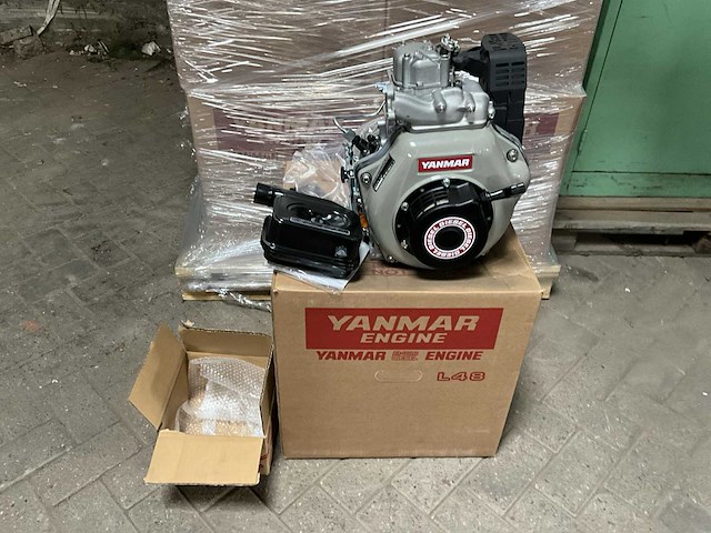 Yanmar l48n trilplaat dieselmotor - afbeelding 3 van  10