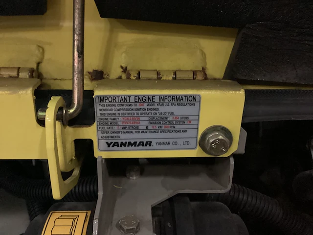 Yanmar minigraafmachine - afbeelding 4 van  17