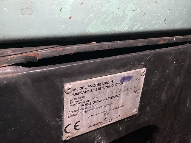 Yanmar minigraafmachine - afbeelding 17 van  17