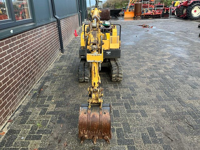 Yanmar yb10 minigraafmachine - afbeelding 17 van  19