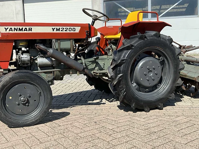 Yanmar ym2200 minitractor - afbeelding 1 van  19