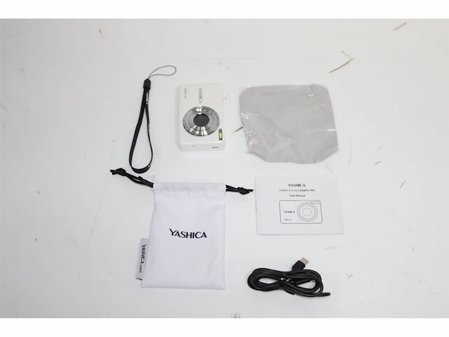 Yashica digipix 100 compact camerawit - afbeelding 1 van  3