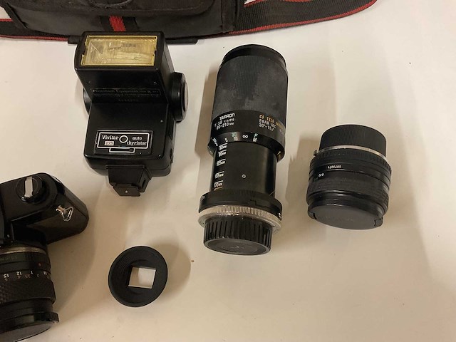 Yashica fix-3 spiegelreflex fotocamera - afbeelding 3 van  6