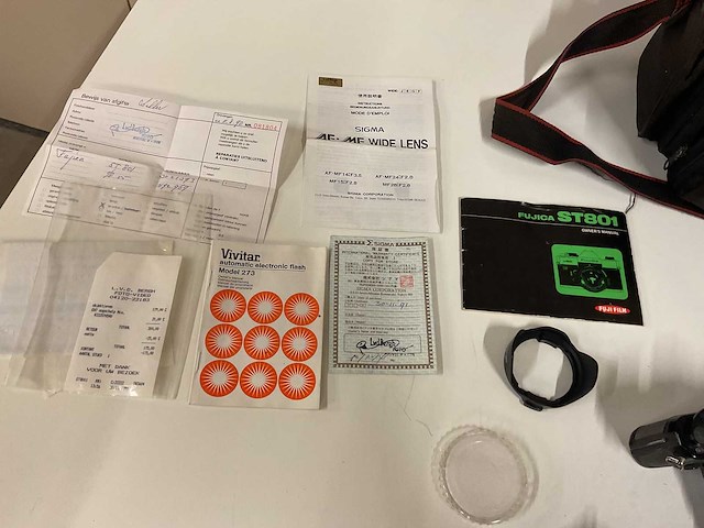 Yashica fix-3 spiegelreflex fotocamera - afbeelding 5 van  6