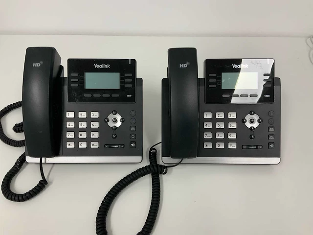 Yealink - sip-t41p & sip-t42g voip telephone (5x) - afbeelding 1 van  3