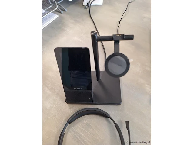 Yealink telefoon met headset - afbeelding 3 van  7