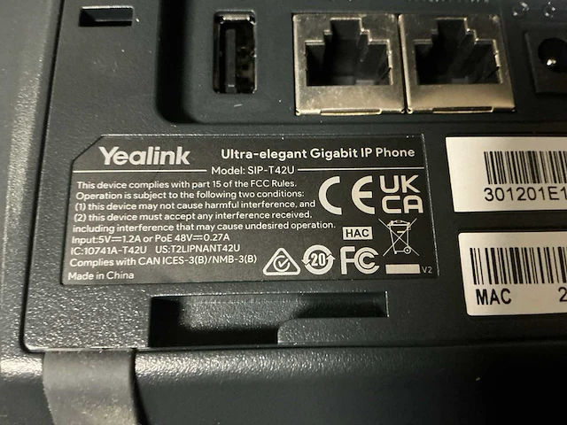 Yealink telefoon telefooncentrale - afbeelding 4 van  4