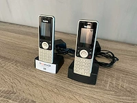 Yealink w53h ip telefoon (2x) - afbeelding 1 van  3