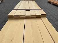Yellow ceder geschaafde plank (3070-4900x140x18mm) (40x) - afbeelding 3 van  5