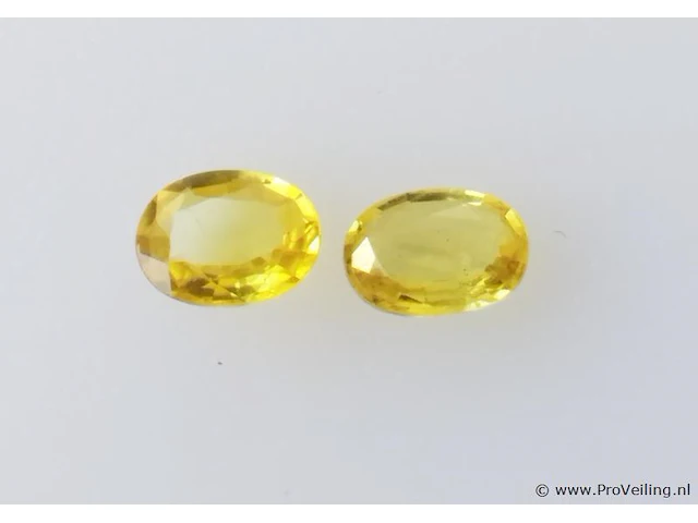 Yellow sapphire 1.05ct aig certified - afbeelding 2 van  8